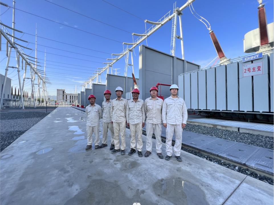 西部运维项目一次送电成功